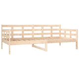 Day bed without mattress solid pine wood 90x190 cm