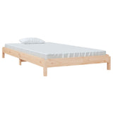 Lit empilable sans matelas 90x200 cm bois de pin massif