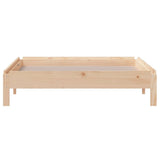 Lit empilable sans matelas 75x190 cm bois pin massif