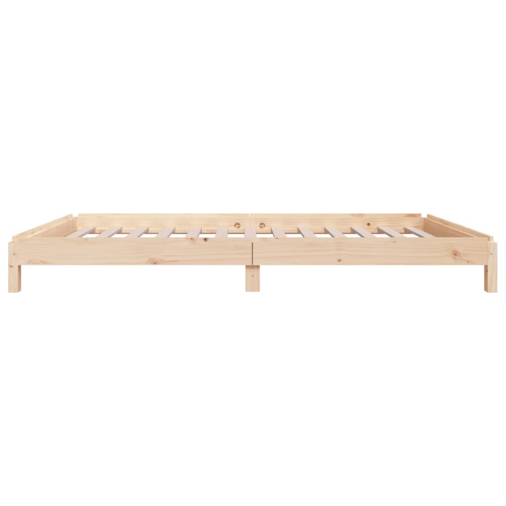 Lit empilable sans matelas 75x190 cm bois pin massif