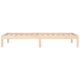 Lit de jour sans matelas 90x200 cm bois de pin massif