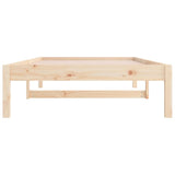 Lit de jour sans matelas 90x190 cm bois de pin massif