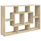 Étagère murale Chêne Sonoma 85x16x52,5 cm Bois d'ingénierie