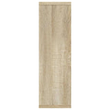 Étagère murale Chêne Sonoma 85x16x52,5 cm Bois d'ingénierie