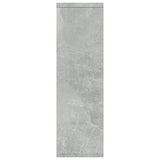 Étagère murale Gris béton 85x16x52,5 cm Bois d'ingénierie