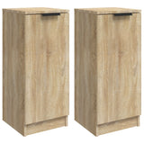 Buffets 2 pcs Chêne Sonoma 30x30x70 cm Bois d'ingénierie