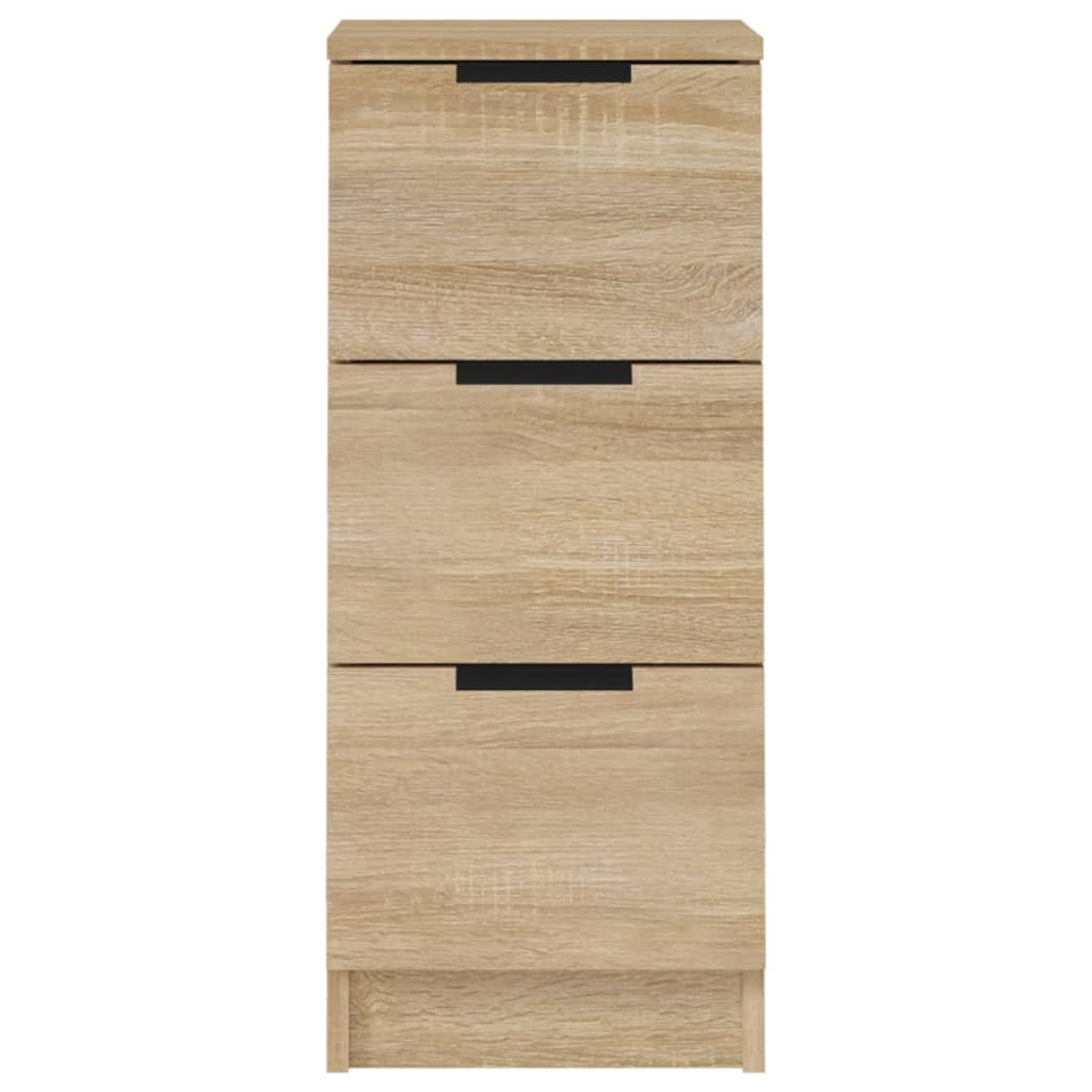 Buffet Chêne sonoma 30x30x70 cm Bois d'ingénierie