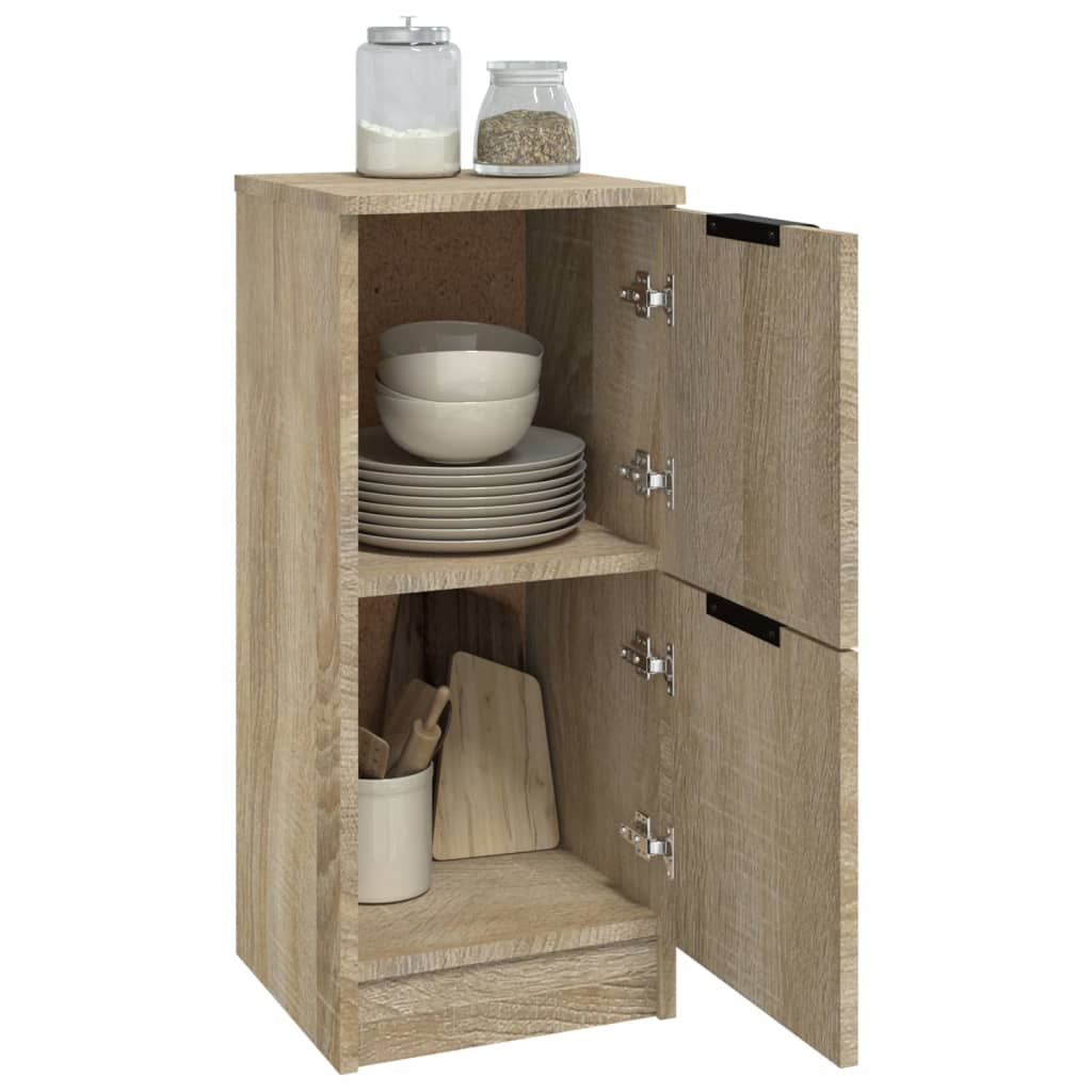 Buffet Chêne sonoma 30x30x70 cm Bois d'ingénierie