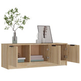 Meuble TV Chêne sonoma 102x35x36,5 cm Bois d'ingénierie