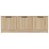 Meuble TV Chêne sonoma 102x35x36,5 cm Bois d'ingénierie