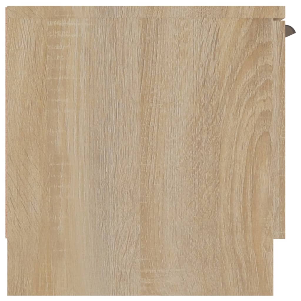 Meuble TV Chêne sonoma 102x35x36,5 cm Bois d'ingénierie