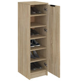 Shoe cabinet Sonoma oak 30x35x100cm Engineered wood