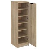 Shoe cabinet Sonoma oak 30x35x100cm Engineered wood