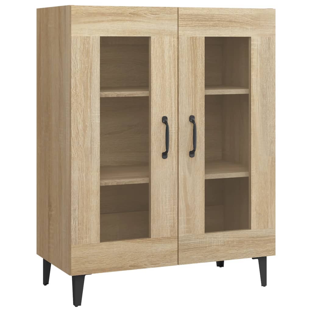 Sonoma oak sideboard 69.5x34x90 cm engineered wood