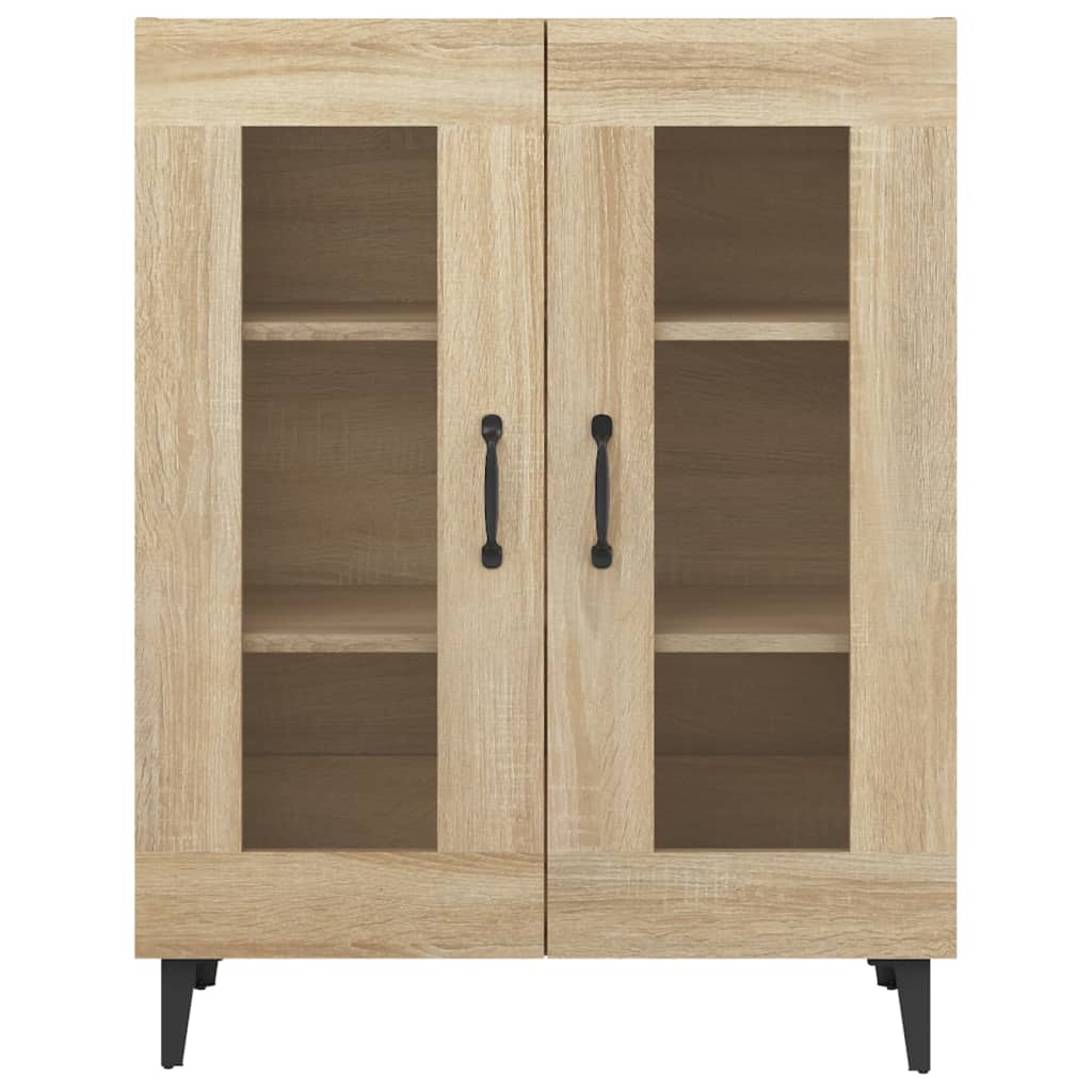 Sonoma oak sideboard 69.5x34x90 cm engineered wood