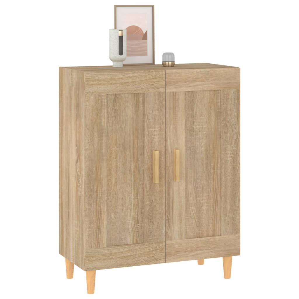 Buffet Chêne sonoma 69,5x34x90 cm Bois d'ingénierie