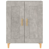 Buffet Gris béton 69,5x34x90 cm Bois d'ingénierie