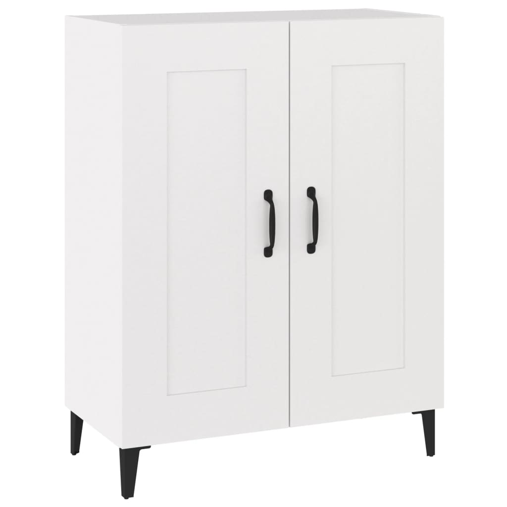 Buffet Blanc 69,5x34x90 cm Bois d'ingénierie