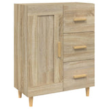 Buffet Chêne sonoma 69,5x34x90 cm Bois d'ingénierie