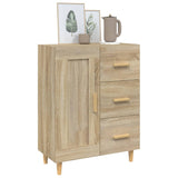 Buffet Chêne sonoma 69,5x34x90 cm Bois d'ingénierie