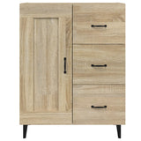 Sideboard Sonoma oak 69.5x34x90 cm Engineered wood