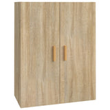 Armoire murale suspendue Chêne sonoma 69,5x34x90 cm