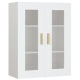 Armoire murale suspendue Blanc 69,5x34x90 cm