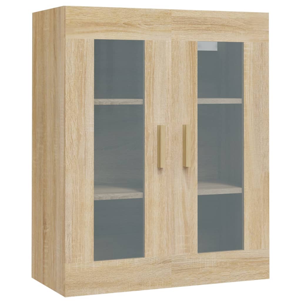 Armoire murale suspendue Chêne sonoma 69,5x34x90 cm