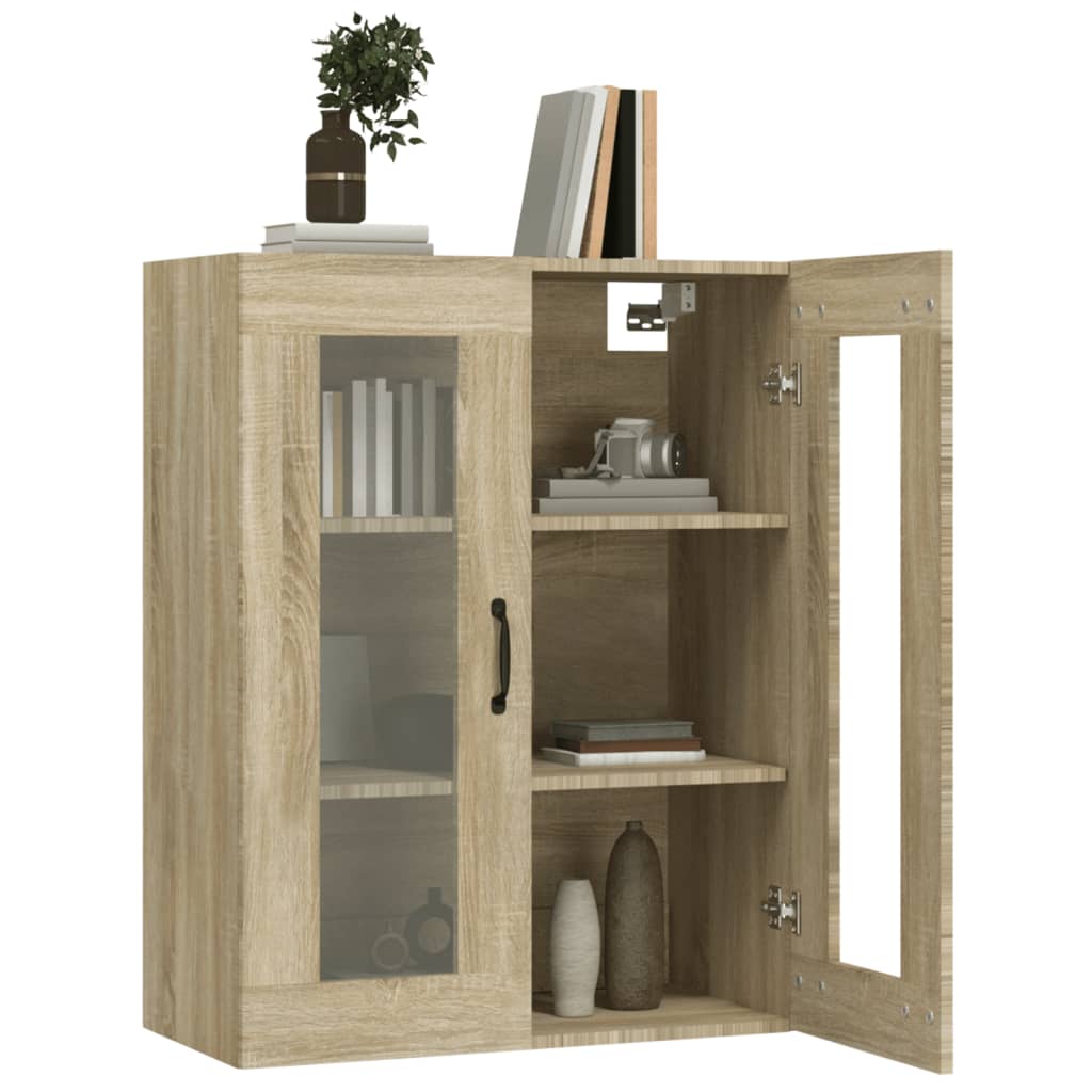 Armoire murale suspendue Chêne sonoma 69,5x34x90 cm