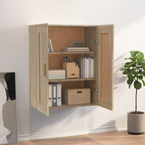 Armoire murale chêne sonoma 69,5x32,5x90 cm bois ingénierie