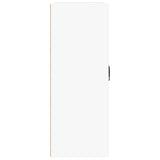 Armoire murale suspendue Blanc 69,5x32,5x90 cm