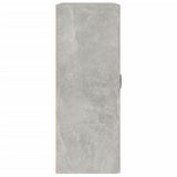 Armoire murale suspendue Gris béton 69,5x32,5x90 cm