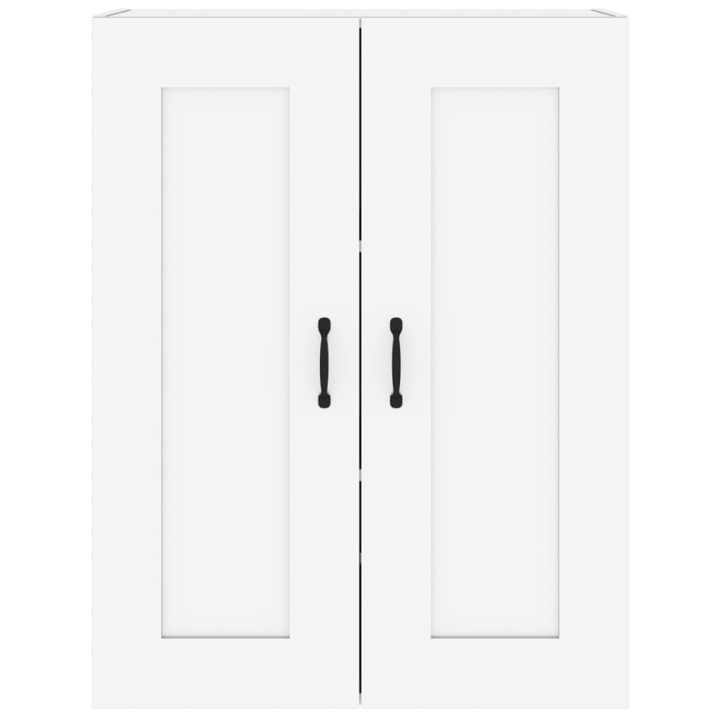 Armoire murale suspendue Blanc brillant 69,5x32,5x90 cm