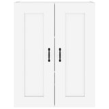 Armoire murale suspendue Blanc brillant 69,5x32,5x90 cm