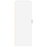 Armoire murale suspendue Blanc brillant 69,5x32,5x90 cm