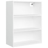 Hängender Wandschrank Weiß 69,5x32,5x90 cm