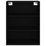 Armoire murale suspendue Noir 69,5x32,5x90 cm