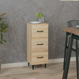 Sideboard Sonoma-Eiche 34,5x34x90 cm Holzwerkstoff