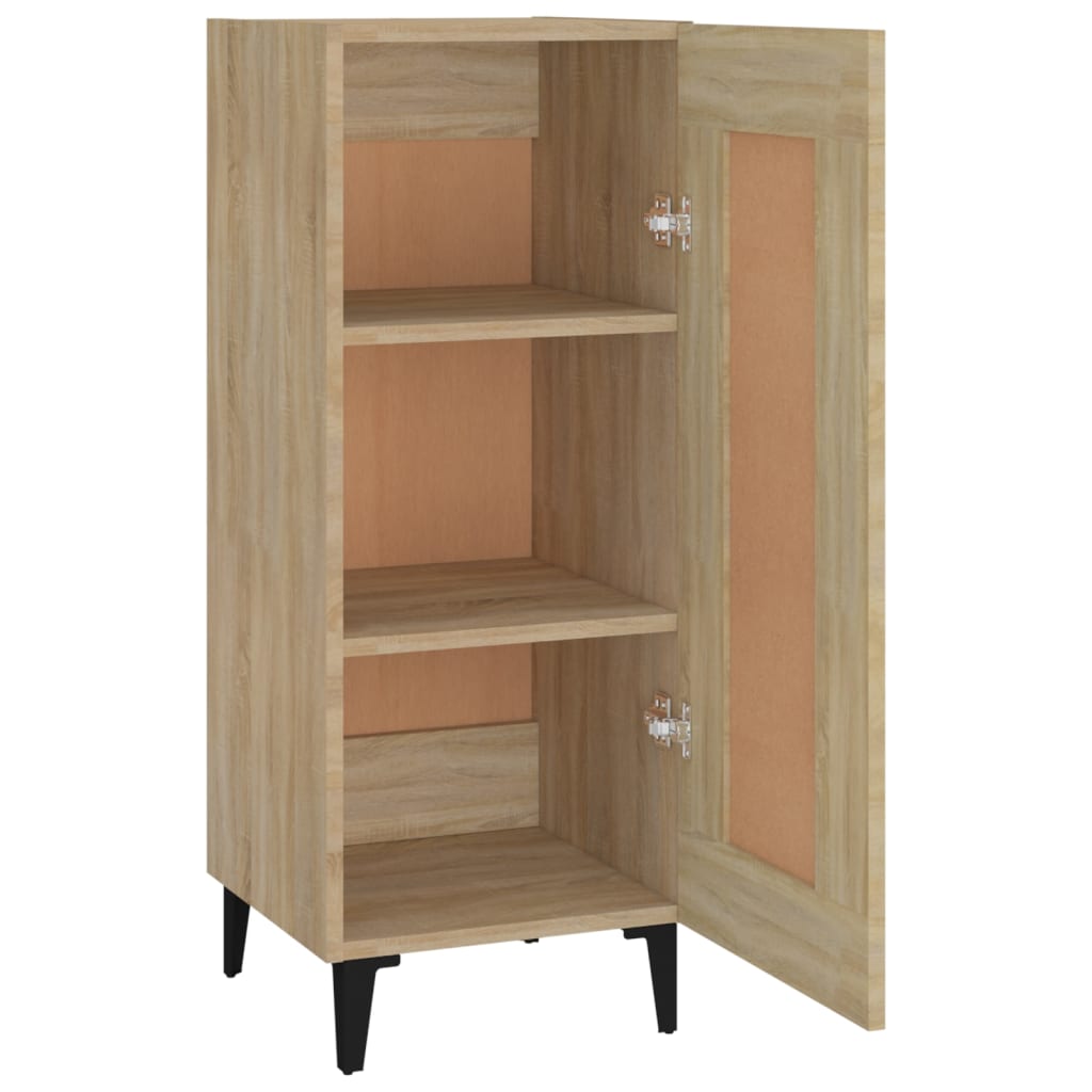 Buffet Chêne sonoma 34,5x34x90 cm Bois d'ingénierie