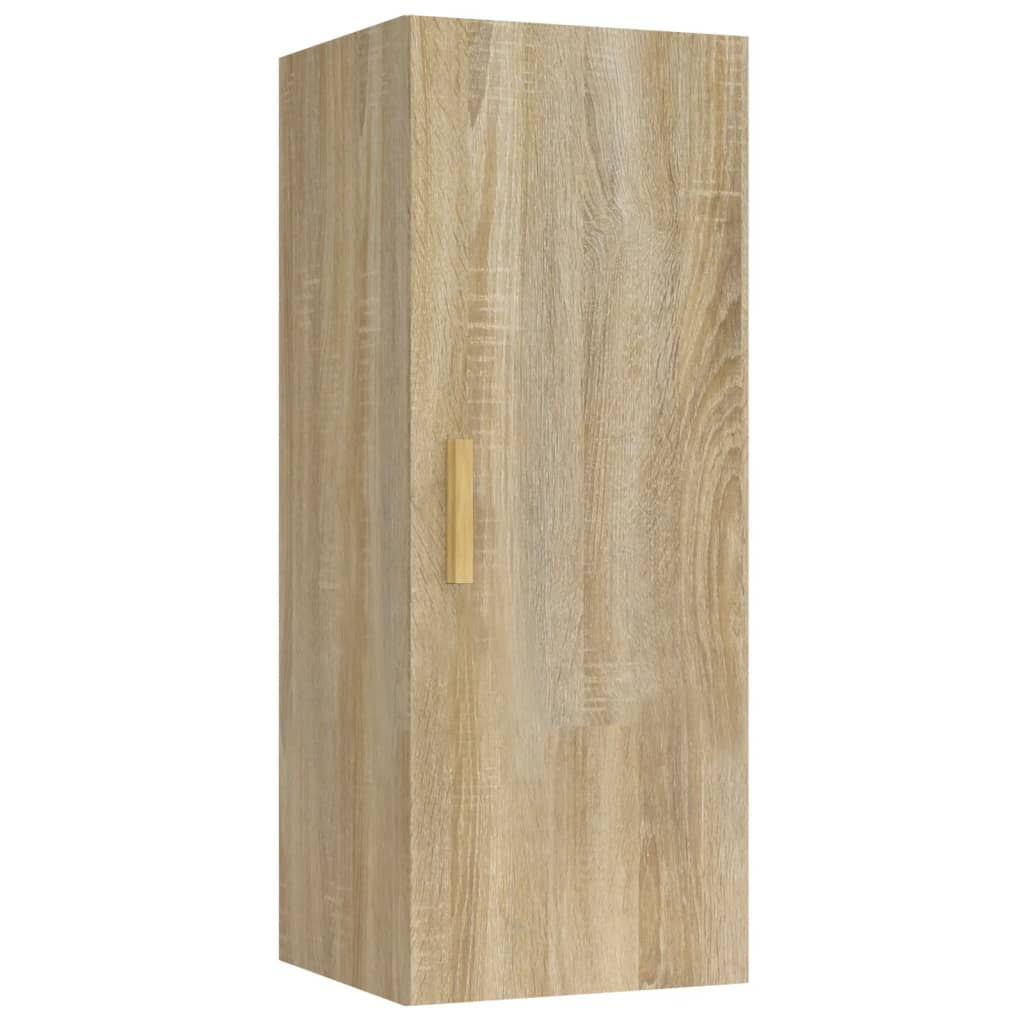 Armoire murale Chêne sonoma 34,5x34x90 cm Bois d'ingénierie