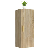 Armoire murale Chêne sonoma 34,5x34x90 cm Bois d'ingénierie