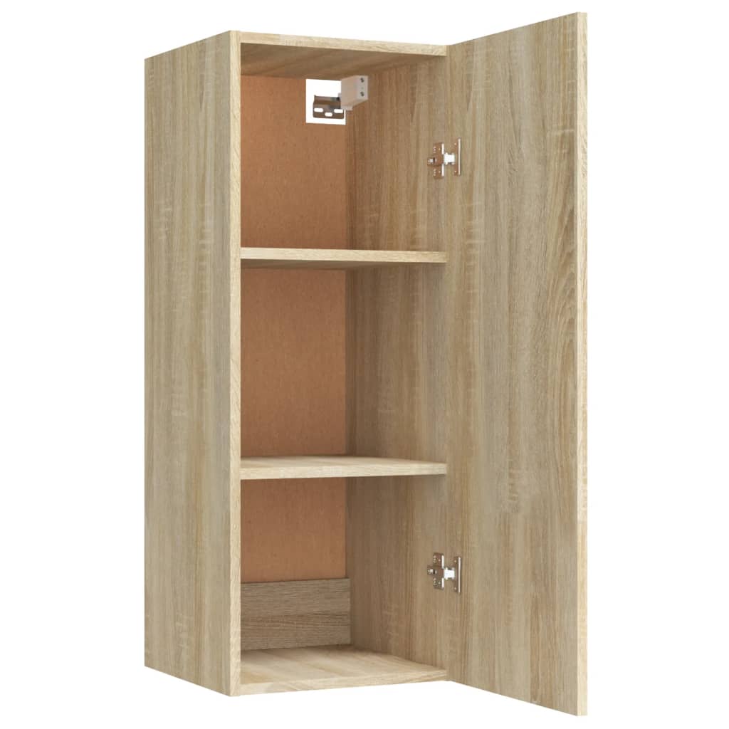 Armoire murale Chêne sonoma 34,5x34x90 cm Bois d'ingénierie