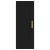 Armoire murale Noir 35x34x90 cm Bois d'ingénierie