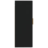 Armoire murale Noir 35x34x90 cm Bois d'ingénierie