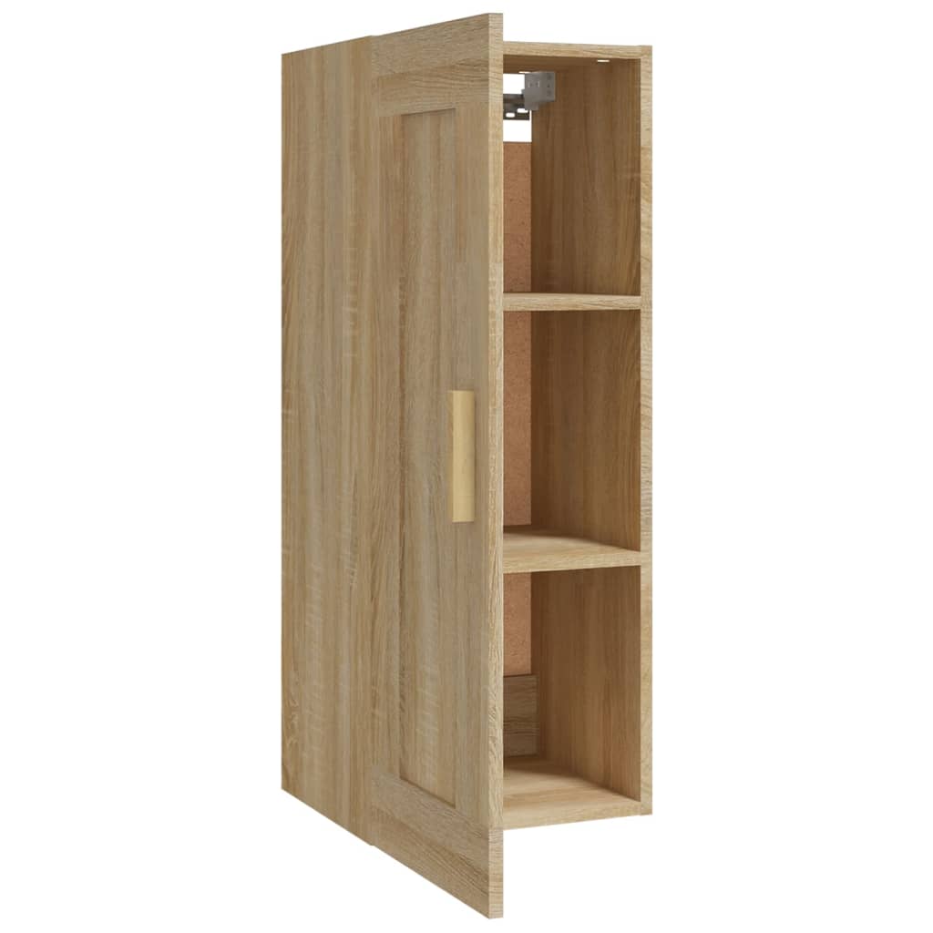 Armoire murale Chêne sonoma 35x34x90 cm Bois d'ingénierie