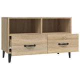 Meuble TV Chêne sonoma 80x36x50 cm Bois d'ingénierie