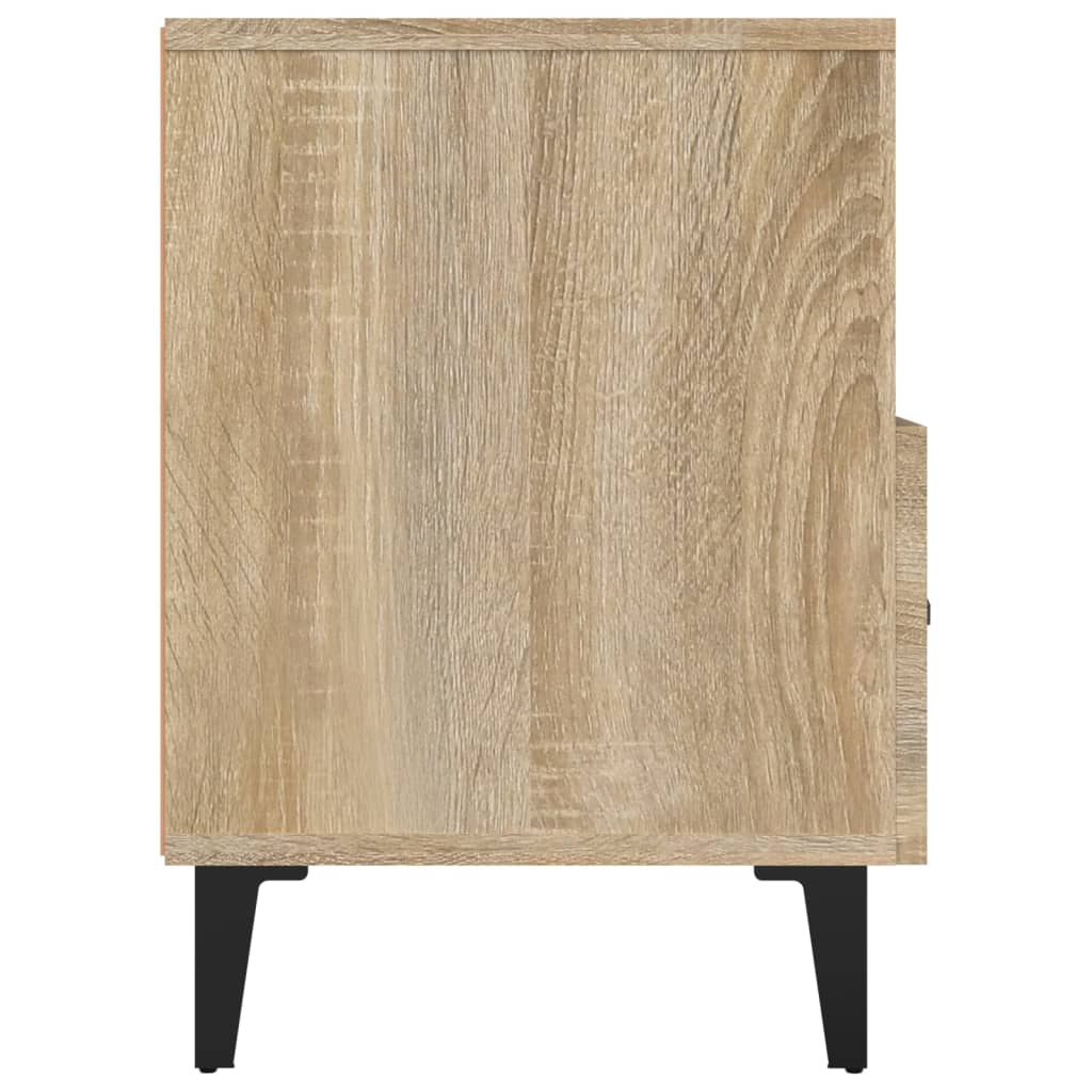 Meuble TV Chêne sonoma 80x36x50 cm Bois d'ingénierie