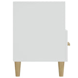 Meuble TV Blanc 102x36x50 cm Bois d'ingénierie