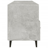 Meuble TV Gris béton 102x35x50 cm Bois d'ingénierie