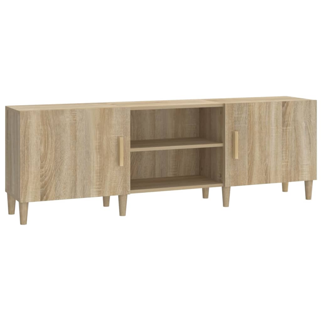 TV cabinet Sonoma oak 150x30x50 cm Engineered wood